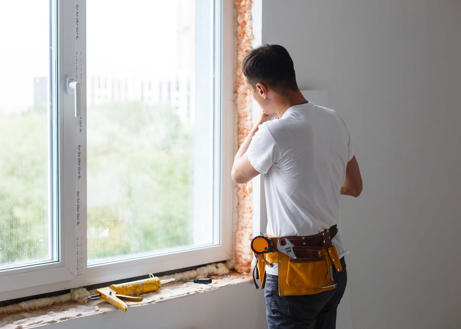 Pose des menuiseries et mise hors d’eau / hors d’air